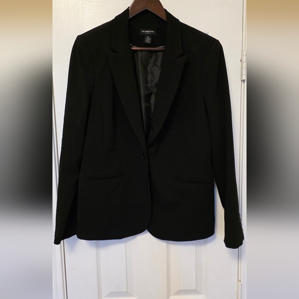 Liz Claiborne Classic Black Blazer